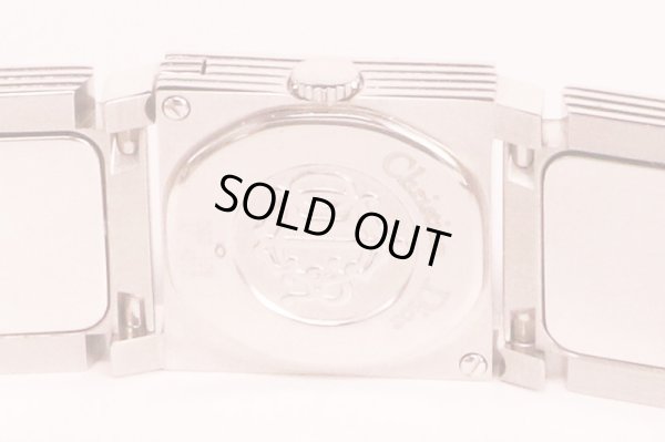 Ｃ．ディオール　ラ・パリジェンヌ　Ｄ６０－１０９　白文字盤　裏面拡大