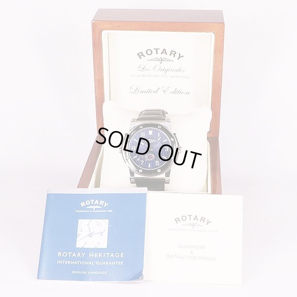 ロータリー　レボリューション　ＥＧＳ０００７　青/グレー文字盤　箱・保証書