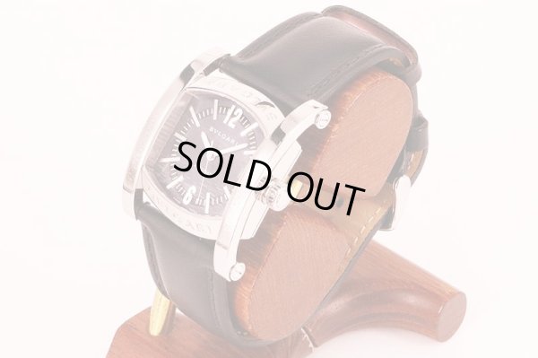 ブルガリ　アショーマ　ＡＡ４４Ｓ　グレー文字盤　サイド