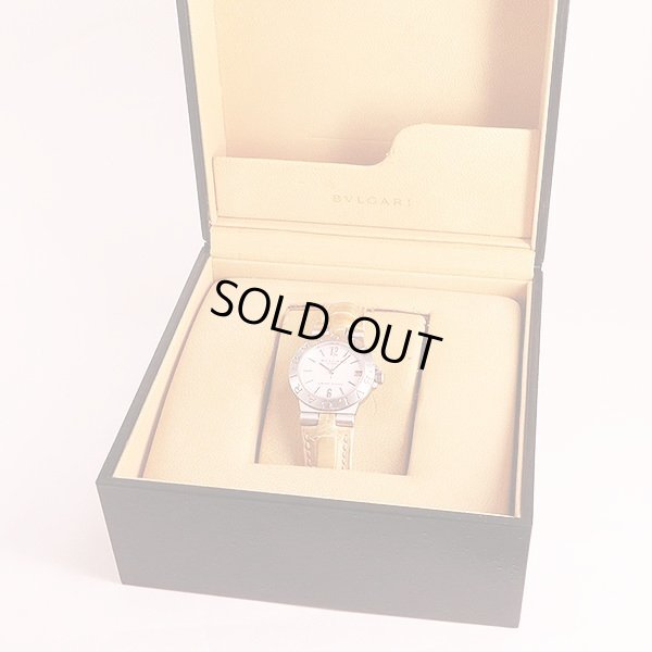 ブルガリ　ディアゴノスポーツ　ＬＣＶ２９Ｓ　ピンクシェル文字盤　限定　箱