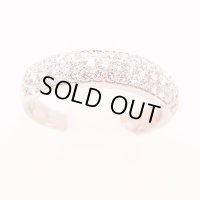 セリーヌ　PT900 ダイアイリリング 0.76ct 0.03ct 6.00g