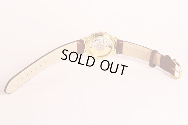 モーリス・ラクロア　トリプルカレンダームーンフェイス　１３１１１　白文字盤　革ベルト