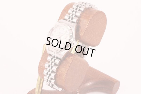 ロレックス　７９１７４Ｇ　Ｆ１５３４１６　銀文字盤　新１０Ｐ　サイド