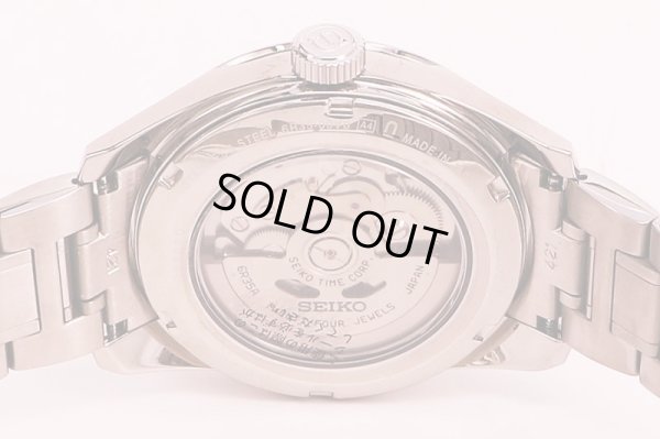 セイコー　プレサージュ　シャープエッジ　ＳＡＲＸ０７９　常盤　緑文字盤　裏面拡大