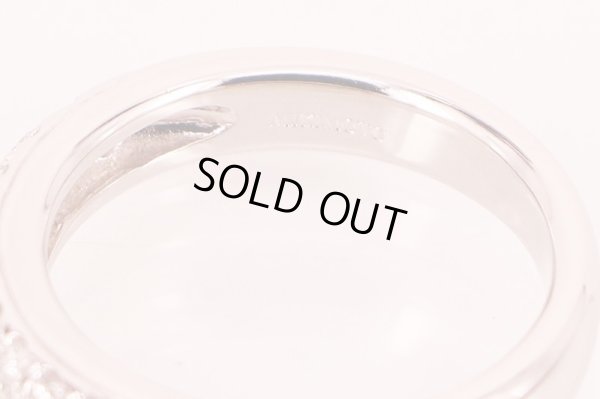 ミキモト　PT950 ダイアイリリング 0.27ct 7.40g　刻印