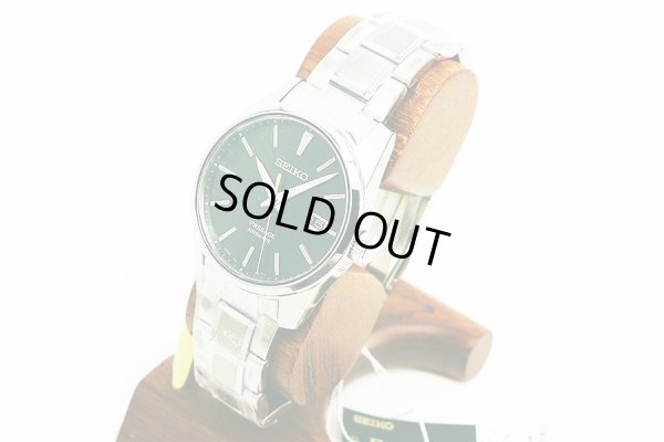 セイコー　プレサージュ　シャープエッジ　ＳＡＲＸ０７９　常盤　緑文字盤　サイド