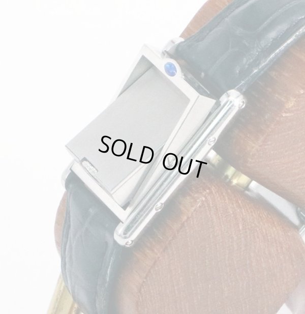 カルティエ　タンク　バスキュラントＳＭ　２３８６　白文字盤　裏返しイメージ(2)