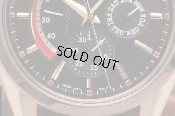 セイコー　ブライツ　ＳＤＧＣ０３０　ボルドー文字盤　コットンクラブ限定　表面拡大(2)