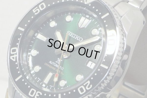 セイコー　プロスペックス　ＳＢＤＣ１３３　６Ｒ３５－０１Ｌ０　緑文字盤　サイド拡大