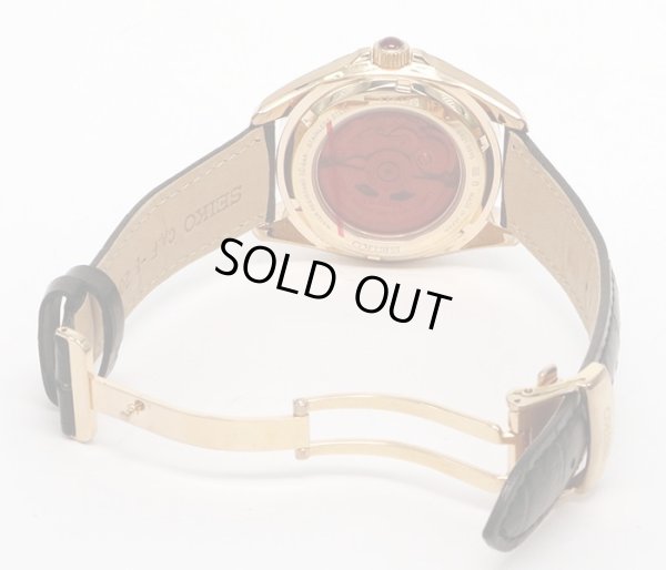 セイコー　ブライツ　ＳＤＧＣ０３０　ボルドー文字盤　コットンクラブ限定　革ベルト