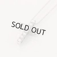 ポンテヴェキオ　K18WG ダイアイリペンダントネックレス 0.70ct 4.70g