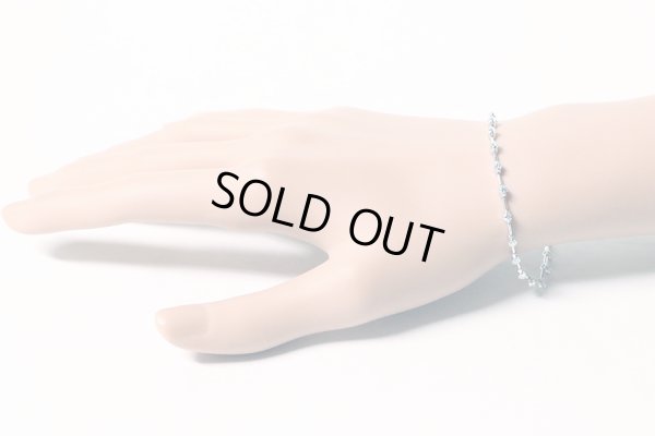 K18WG ダイアイリブレスレット 1.25ct 7.70g　装着イメージ(2)