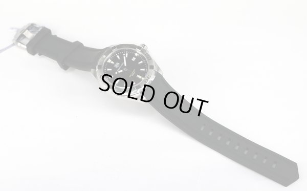 タグホイヤー　アクアレーサー　ＷＢＤ１１１０　黒文字盤　ラバーベルト状態　表面