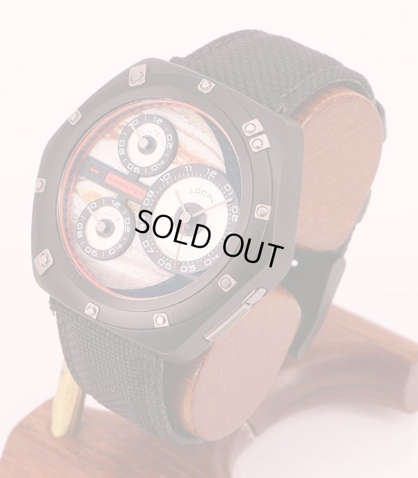 ハミルトン　アメリカンクラシック　ＯＤＣ　Ｘ－０３　Ｈ５１５９８０　木星文字盤　サイド