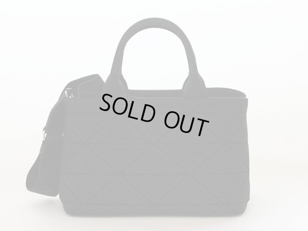 プラダ　カナパ　2WAYショルダーバック　TRIANGLE 1BG439 ブラック　裏面