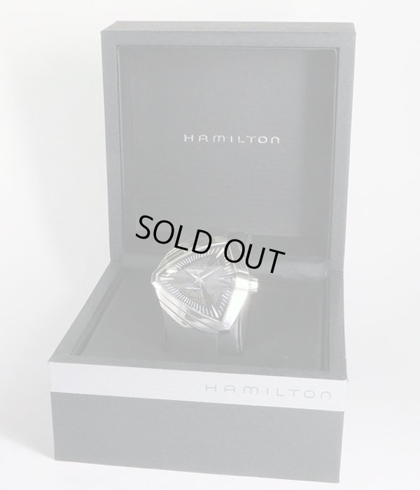 ハミルトン　ベンチュラＸＸＬ　Ｈ２４６５５１　黒文字盤　箱