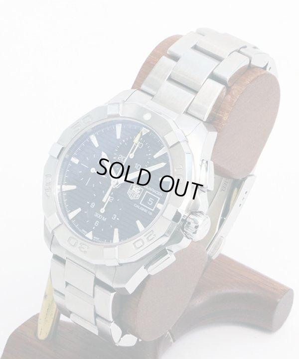 タグホイヤー　アクアレーサー　キャリバー１６　ＣＡＹ２１１０－０　黒文字盤　サイド