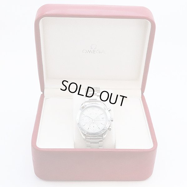 オメガ　スピードマスターデイト　３２１１．３０　銀文字盤　箱