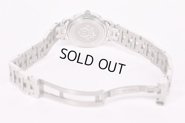 エルメス　クリッパー　ＣＬ４．２１０　白文字盤　ブレス