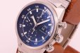 ＩＷＣ　アクアタイマークロノ　ＩＷ３７１９２８　黒文字盤 白インナーベゼル　サイド拡大