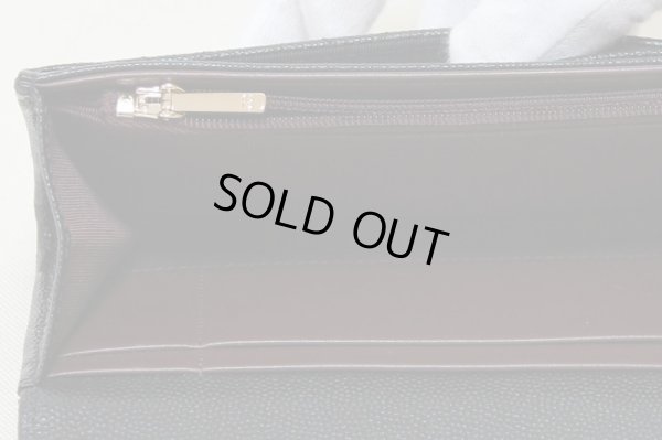 シャネル　マトラッセ ミディアムフラップウォレット ブラック　小銭入れ