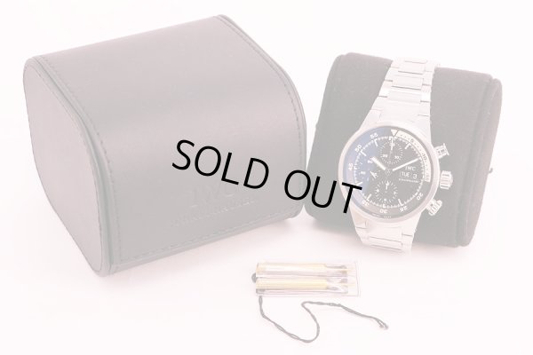 ＩＷＣ　アクアタイマークロノ　ＩＷ３７１９２８　黒文字盤 白インナーベゼル　ケース