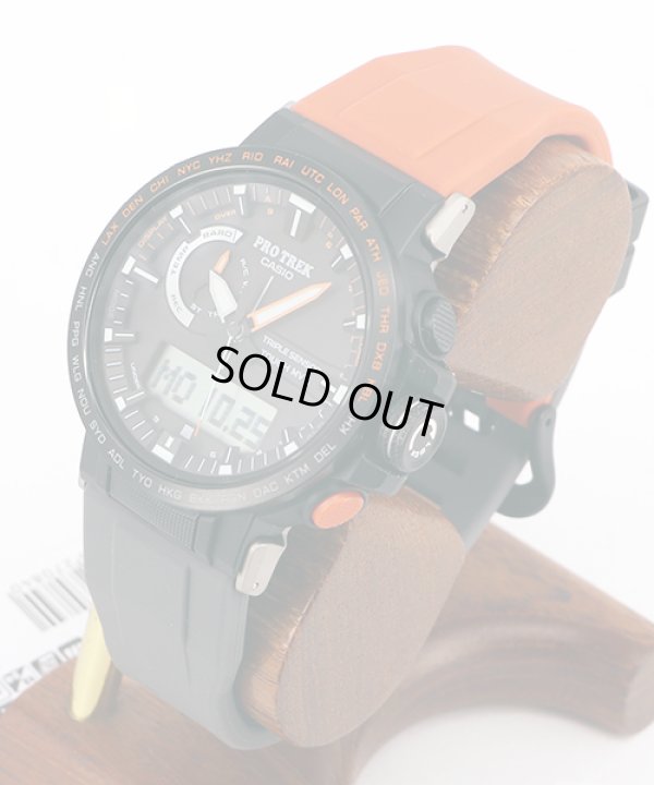 カシオ　プロトレック　ＰＲＷ－６０ＹＪＰ－１ＪＲ　ＰＥＴＺＬコラボモデル　サイド