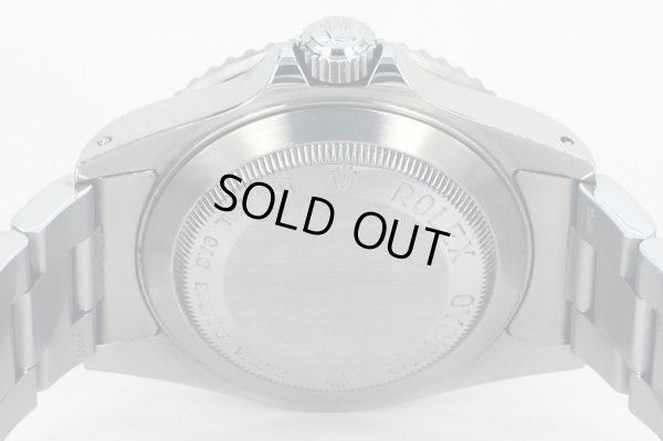 ロレックス　１６６００　シードウェラー　Ｘ５２９０４７　黒文字盤　裏面拡大