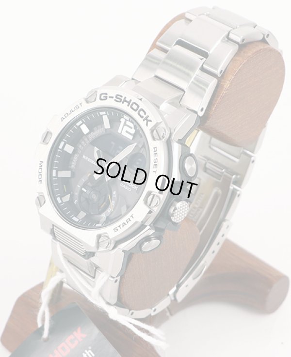 カシオ　Ｇショック　ＧＳＴ－Ｂ３００Ｅ　黒文字盤　ラギットスタイルモデル　サイド