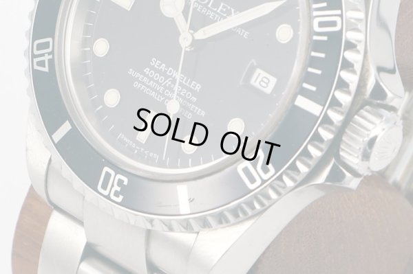 ロレックス　１６６００　シードウェラー　Ｘ５２９０４７　黒文字盤　サイド拡大