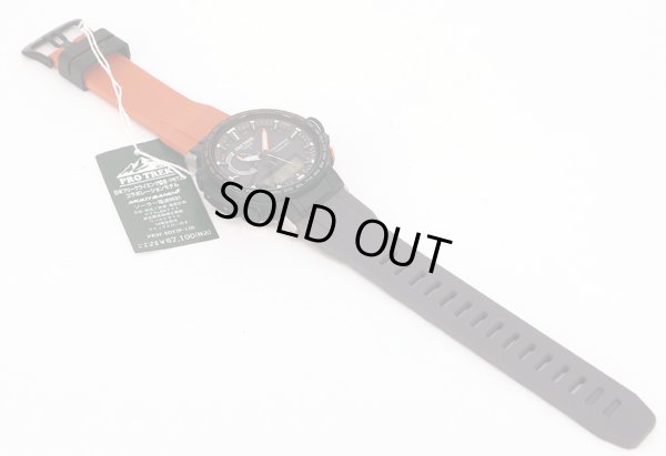 カシオ　プロトレック　ＰＲＷ－６０ＹＪＰ－１ＪＲ　ＰＥＴＺＬコラボモデル　ラバーベルト状態　表面