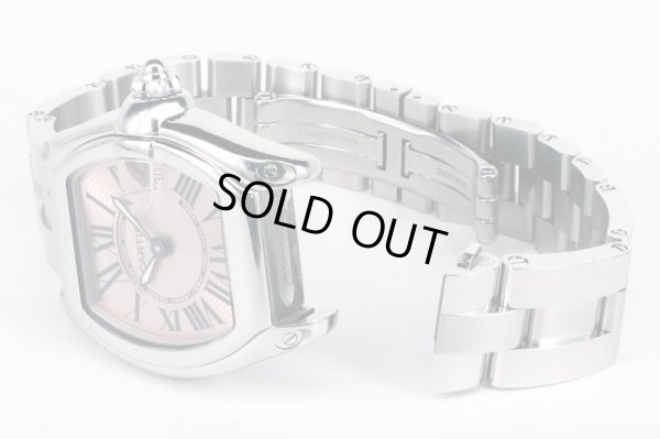 カルティエ　ロードスターＳＭ　２６７５　ピンク文字盤　取り外し