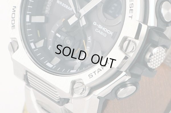 カシオ　Ｇショック　ＧＳＴ－Ｂ３００Ｅ　黒文字盤　ラギットスタイルモデル　サイド拡大