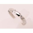 PT900 ダイアイリリング 0.141ct 0.141ct 0.146ct 4.20g　サイド