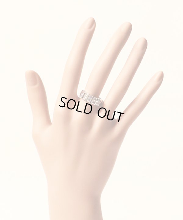 PT900 ダイアイリリング 1.80ct 9.20g　装着イメージ