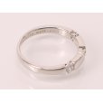 PT900 ダイアイリリング 0.141ct 0.141ct 0.146ct 4.20g　刻印(2)