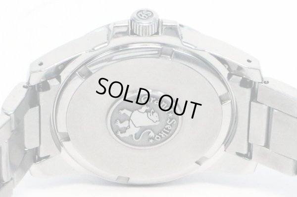 グランドセイコー　ＳＢＧＸ０５３　９Ｆ６２－０ＡＡ１　白文字盤　裏面拡大