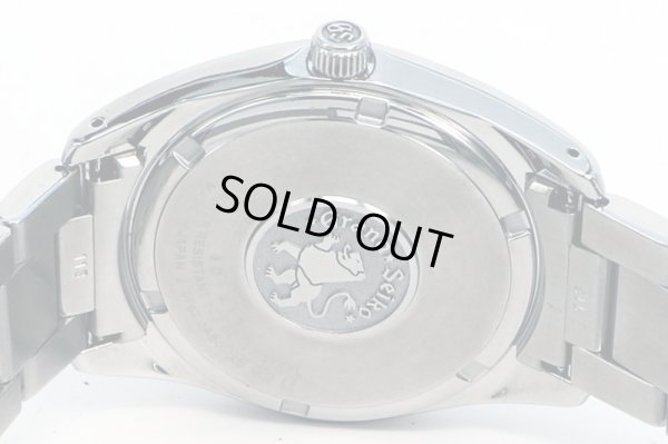 グランドセイコー　ＳＢＧＸ２６１　９Ｆ６２－０ＡＢ０　黒文字盤　裏面拡大