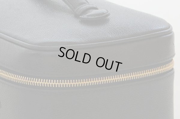 シャネル　バニティバック 横型 A01997 ブラック　サイド拡大