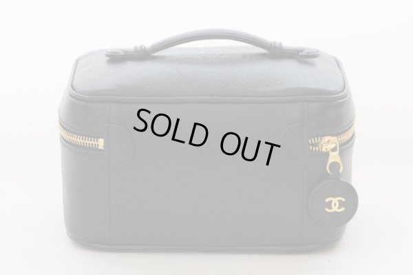 シャネル　バニティバック 横型 A01997 ブラック　裏面