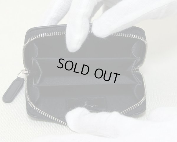 シャネル カメリア スタッズ ココマーク コインケース A82551 ブラック 中身