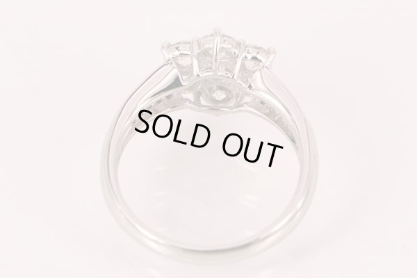 PT900 ダイアイリリング 1.432ct 0.10ct 6.40g　内側