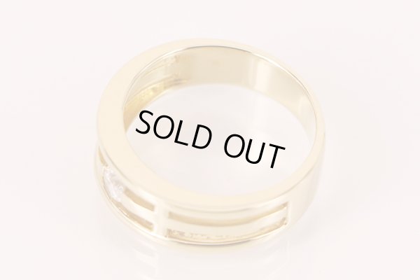 K18 ダイアイリリング 0.20ct 6.60g　刻印(2)