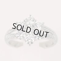 PT900 ダイアイリリング 1.432ct 0.10ct 6.40g