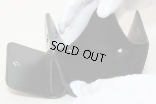 バレンシアガ　三つ折り財布 BBミニウォレット 601387 1LRD7 1000 ブラック　お札入れ