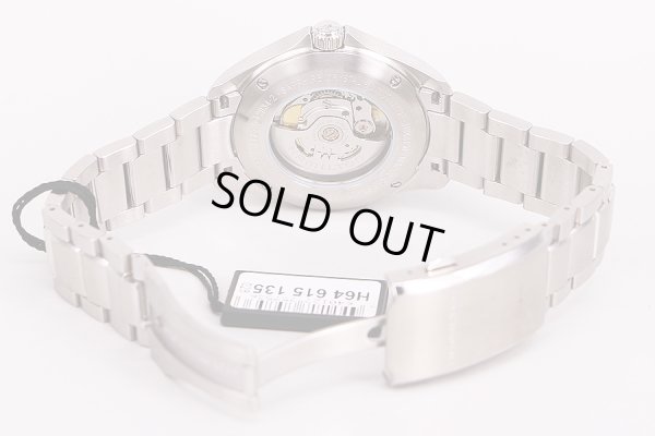 ハミルトン　カーキ　パイロット　デイデイト４２　Ｈ６４６１５０　黒文字盤　ブレス