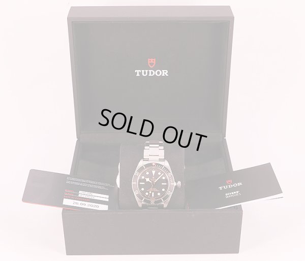 チューダー　ヘリテージ　ブラックベイ　７９０３０Ｎ　黒文字盤　黒ベゼル　箱・保証書