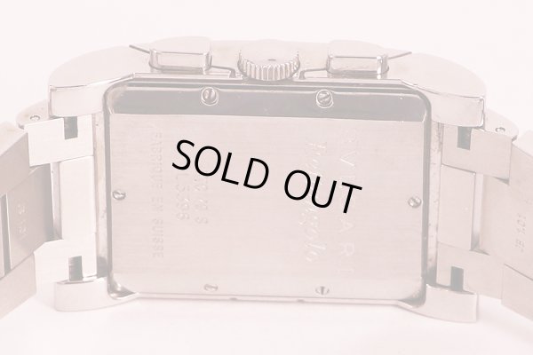 ブルガリ　レッタンゴロ　クロノ　ＲＴＣ４９Ｓ　旧白文字盤　裏面拡大