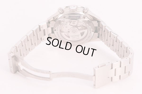 タグホイヤー　カレラ　ＣＶ２０１Ｐ－０　黒シェル文字盤　ブレス