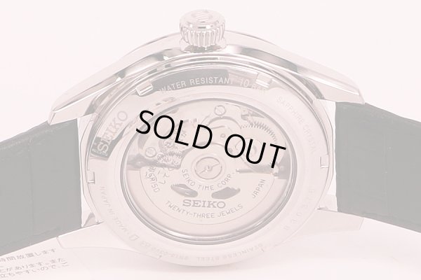 セイコー　プレサージュ　ＳＡＲＸ０４９　琺瑯文字盤　裏面拡大